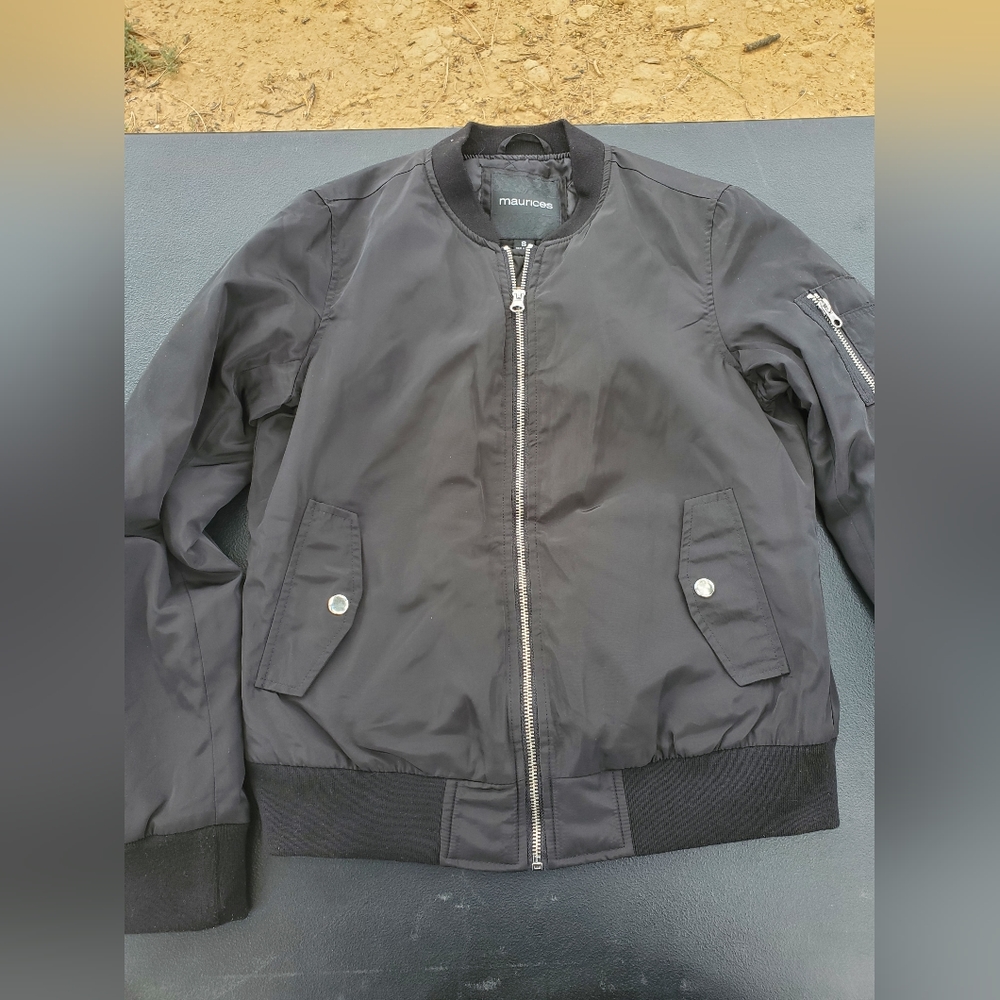 Maurices brand bomber jacket women